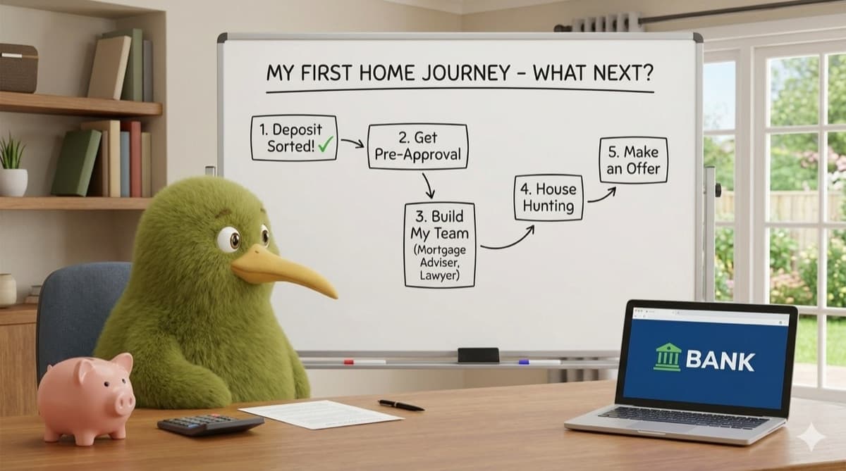 I've Got My First Home Deposit Sorted, What Should I Do Next?