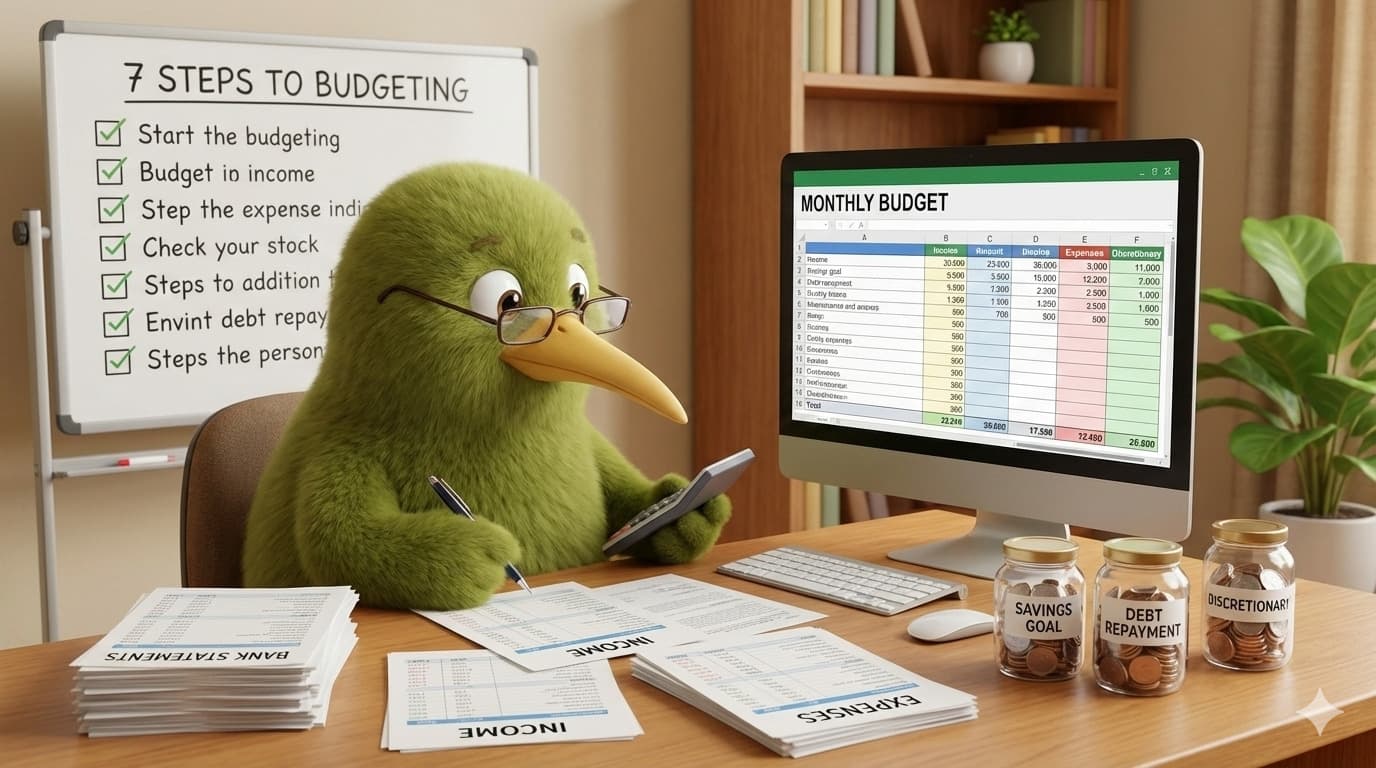 7 Steps to Creating a Monthly Budget