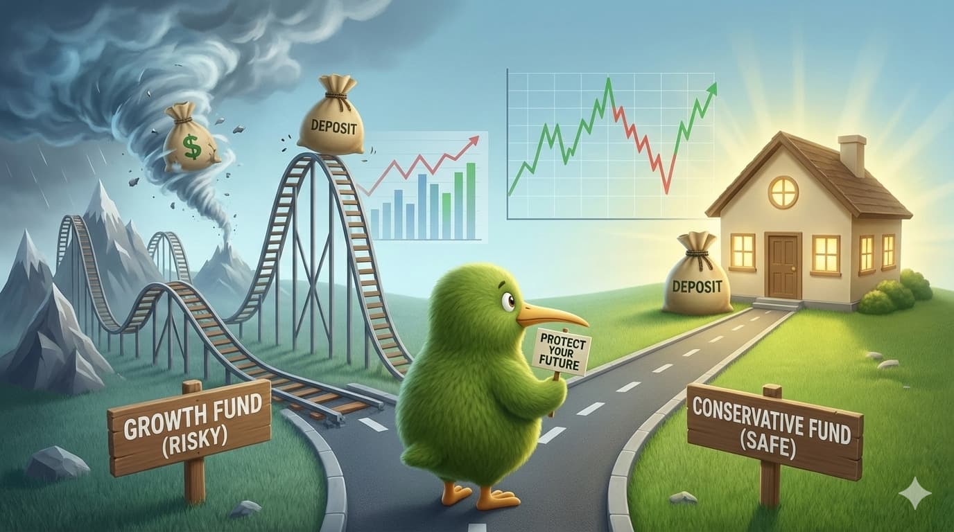 How Market Volatility Can Hurt First Home Buyers Using KiwiSaver