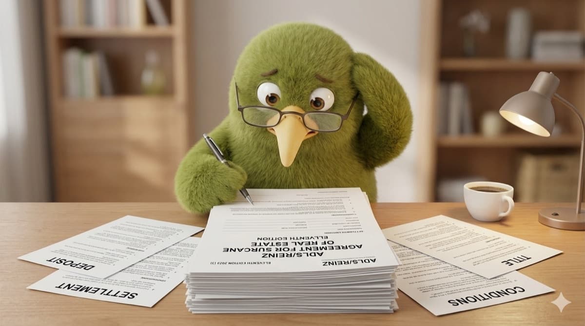 Key Clauses in the TLANZ/REINZ (formerly ADLS/REINZ) Agreement for Sale & Purchase of Real Estate