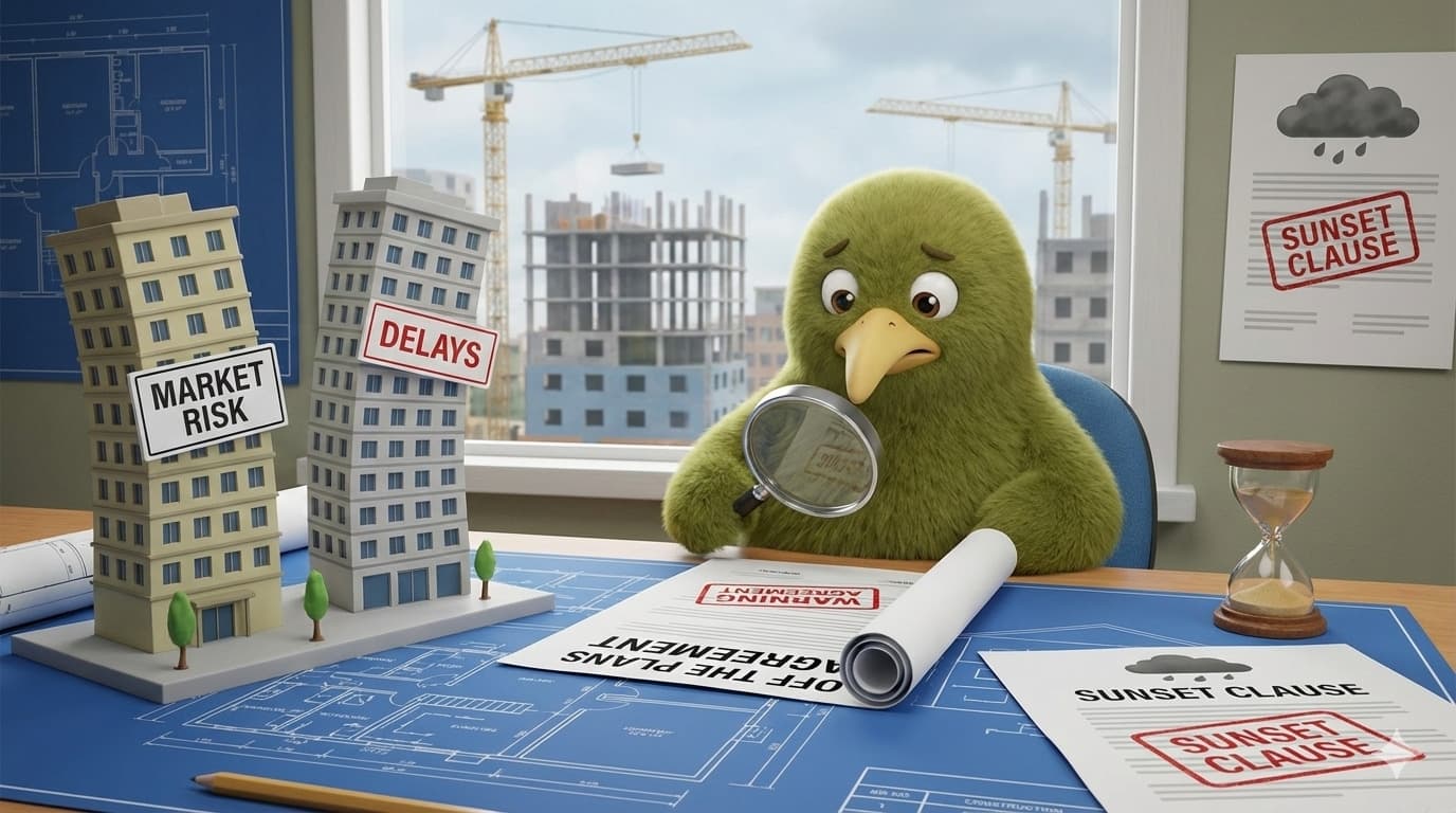 The Main Risks of Buying Off The Plans